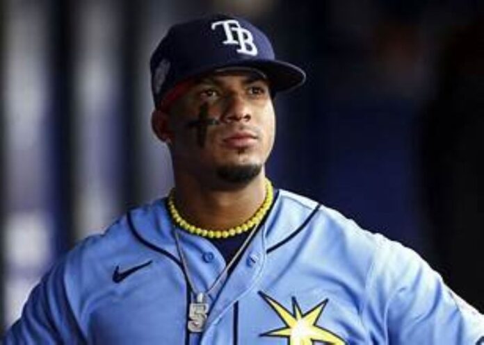 Wander Franco, Shortstop de Tamba Bay pasa por un mal momento en su carrera como pelotero de la MLB