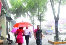 INDOMET: Se esperan lluvias en algunas provincia del país