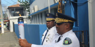 BONAO: General Miguel Mata Rodríguez recibe la antorcha de los IV Juegos Mundiales de Policías 2026